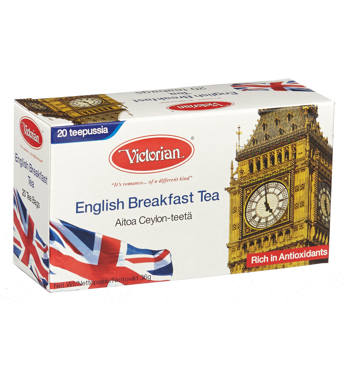Viictorian English Breakfast Tea 100Pcs